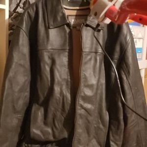 Leather jacket